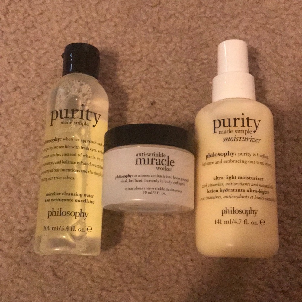 Philosophy skin care